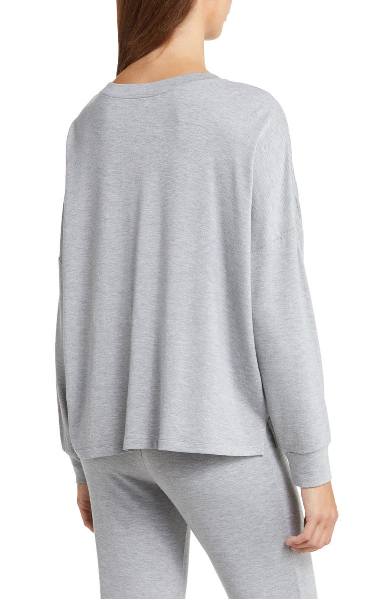 Honeydew Unplugged Sweatshirt Pajamas, Alternate, color, 