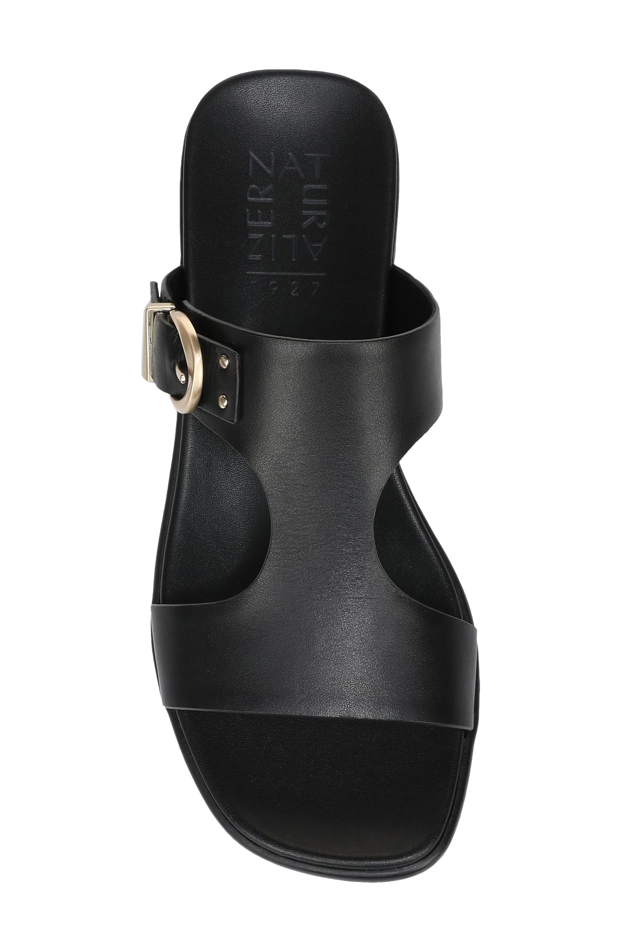 Naturalizer Beach Slide Sandal, Alternate, color, Black