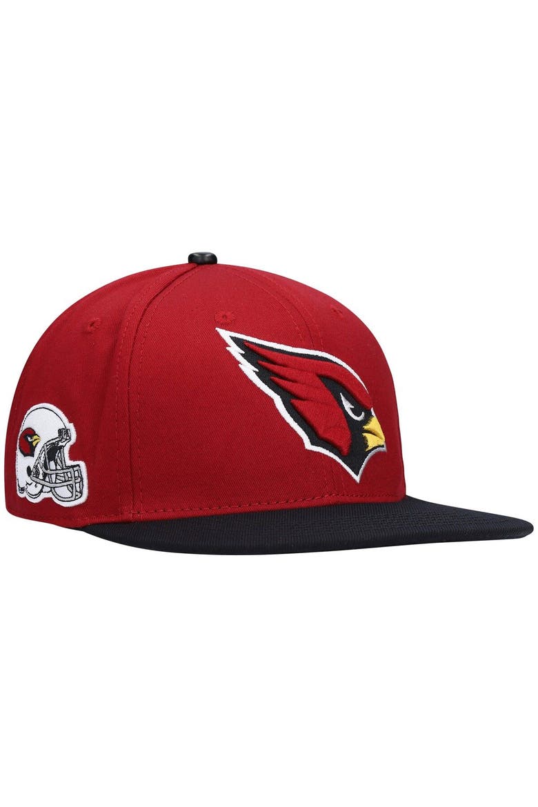 Men's Pro Standard Cardinal/Black Arizona Cardinals 2Tone Snapback Hat, Main, color, Cardinal