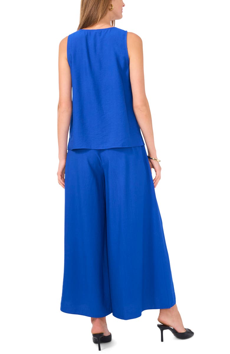 Vince Camuto V-Neck Bow Strap Tank, Alternate, color,