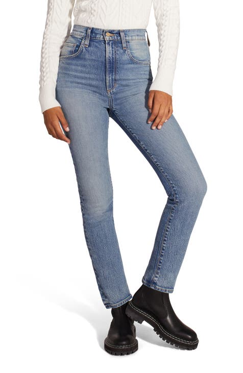 The Valentina Super High Waist Cigarette Jeans (Newcastle)