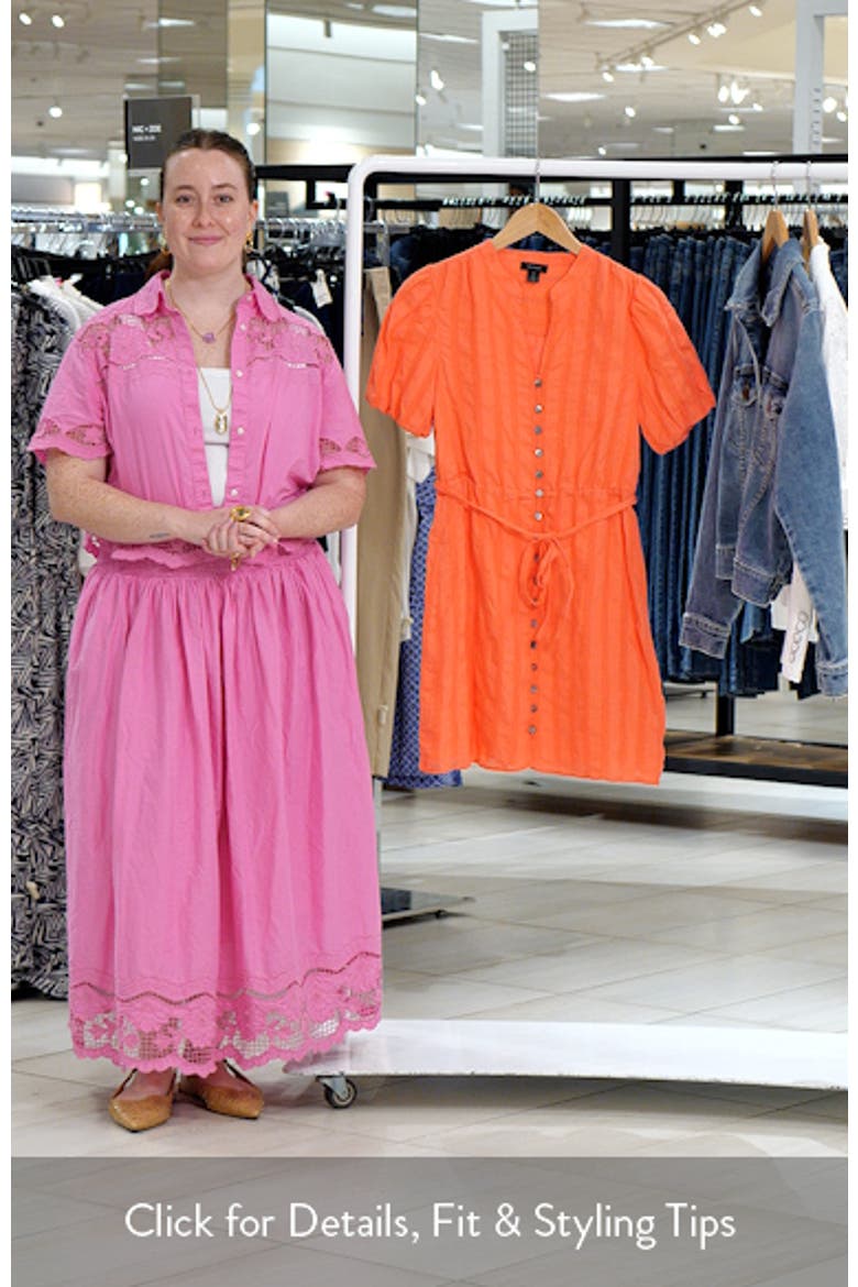 Balloon Sleeve Shirtdress video