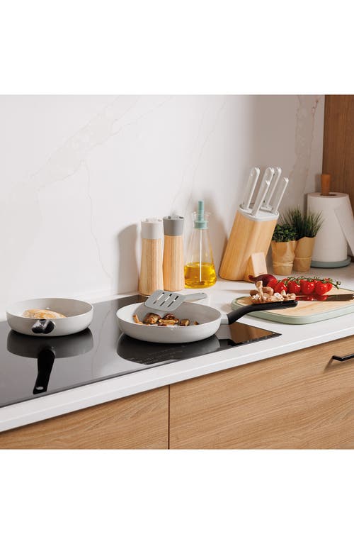 Berghoff Leo Glints 2-piece Fry Pan Set In Cream