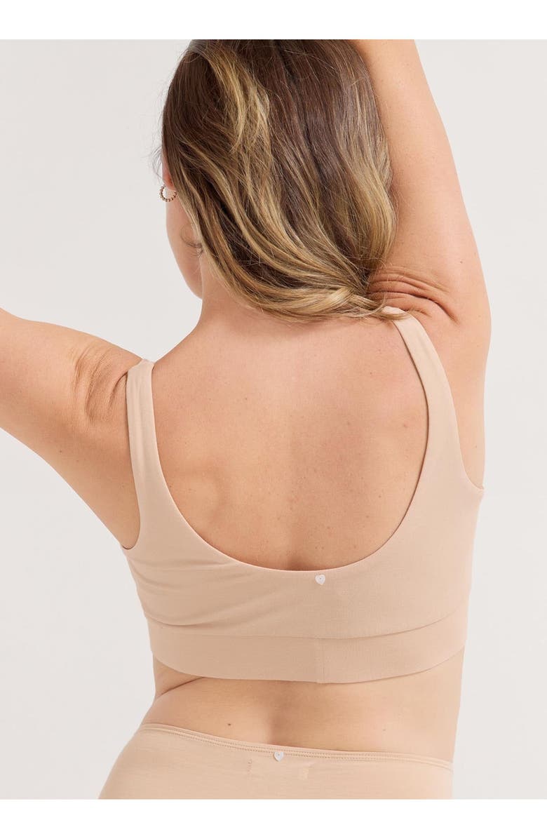HATCH The Dream Feed Nursing And Sleep Bra, Alternate, color, Sand