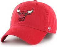 '47 Men's '47 Red Chicago Bulls Classic Franchise Fitted Hat