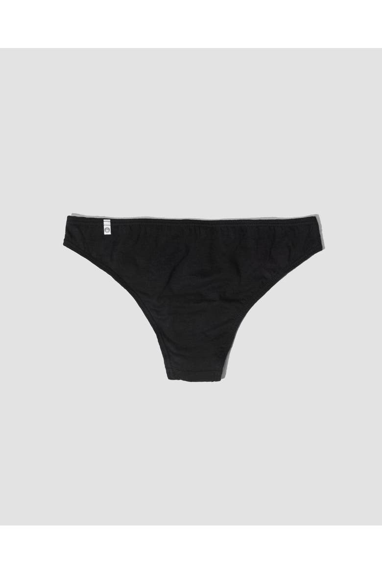 Organic Cotton Tanga, Alternate, color, Midnight
