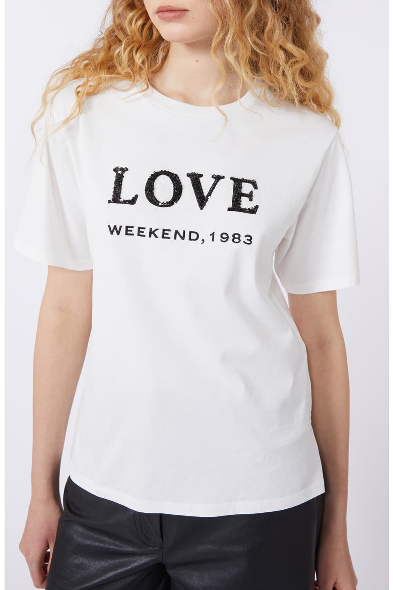 Embellished Graphic T-Shirt, Alternate, color, WHITE