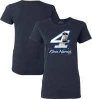 STEWART-HAAS RACING Women's Stewart-Haas Racing Team Collection Navy Kevin Harvick Driver T-Shirt