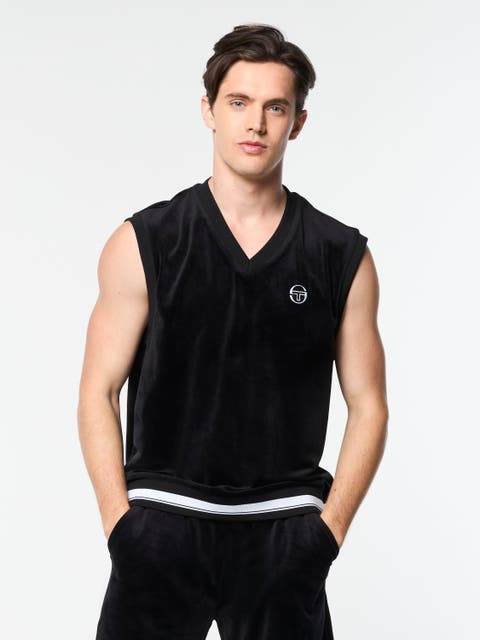 Renzo Velour Vest