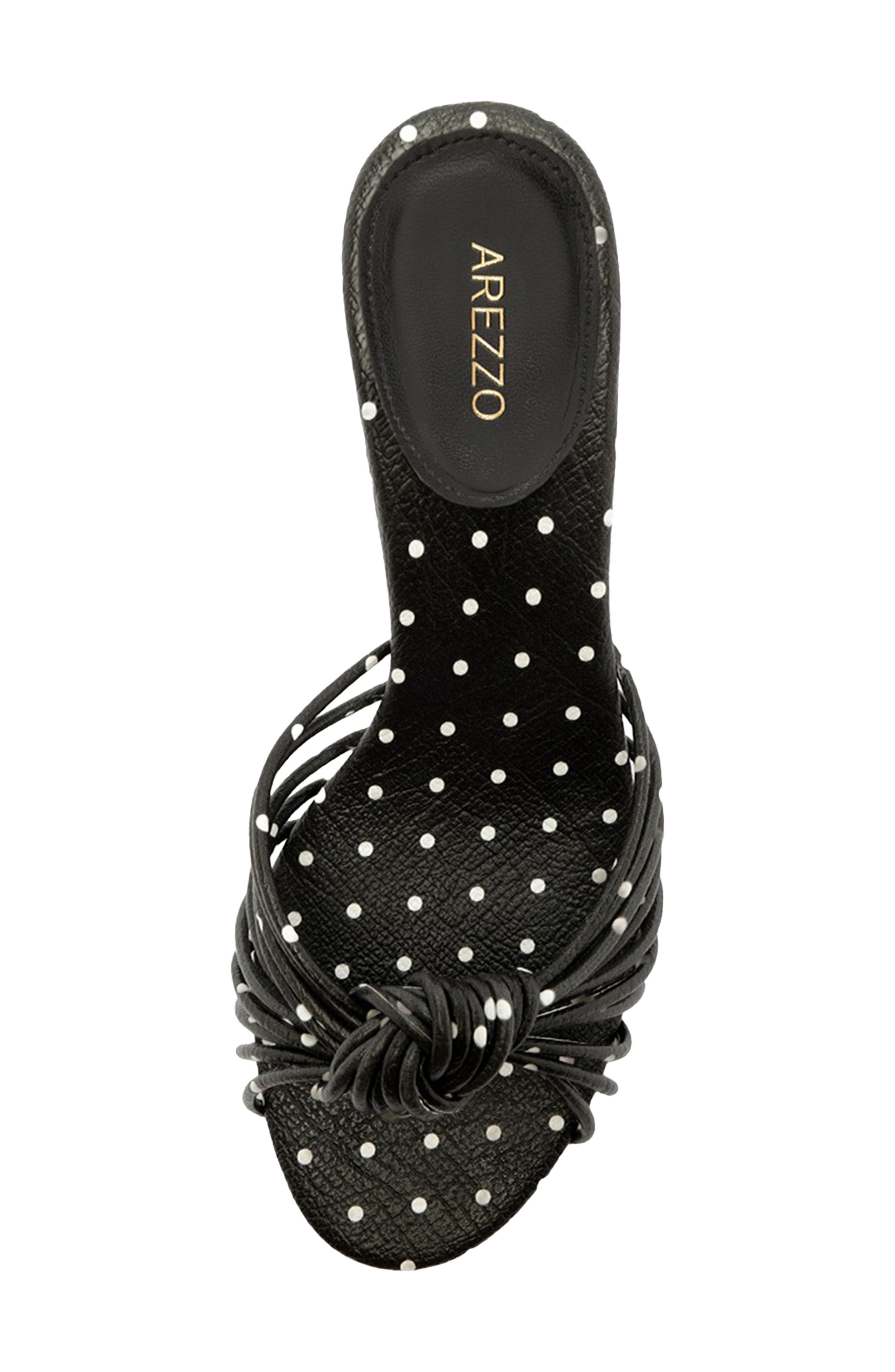 Arezzo Marley Strappy Sandal, Alternate, color, Black