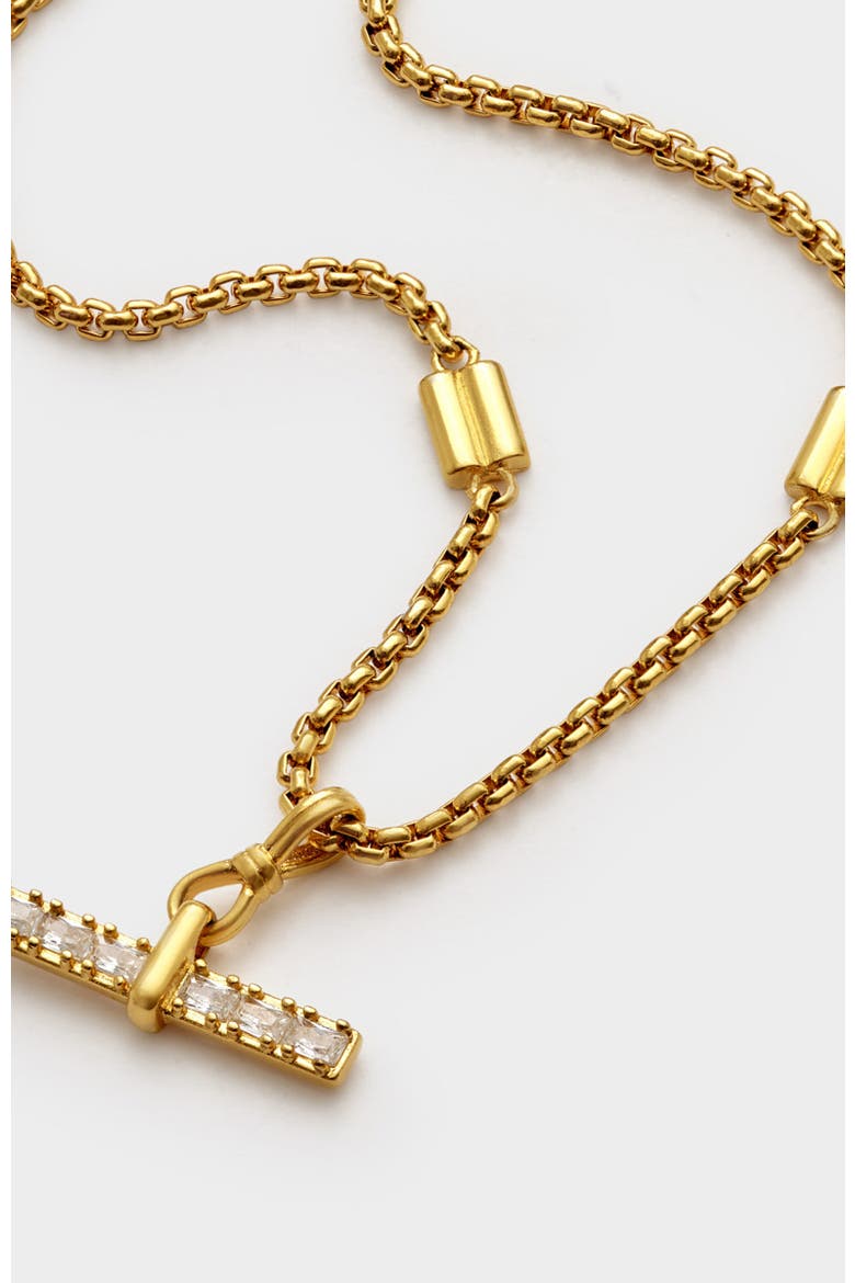 Lustre T-Bar Bracelet Bracelet, Alternate, color, Gold Plated