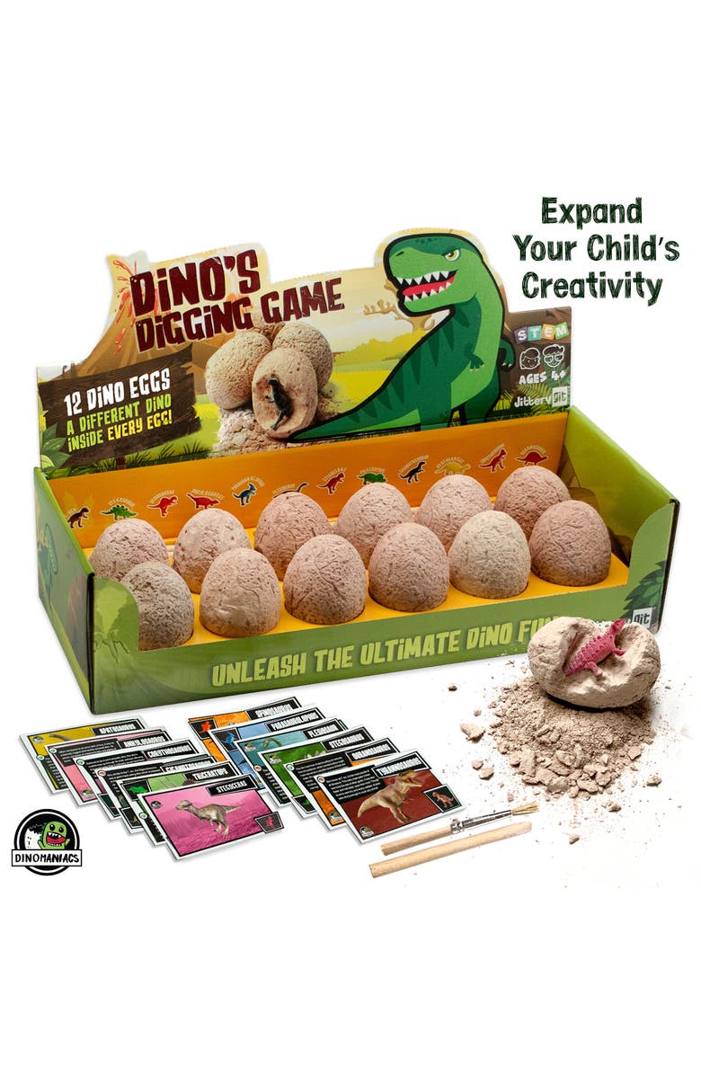 JitteryGit Dino Eggs, Main, color,