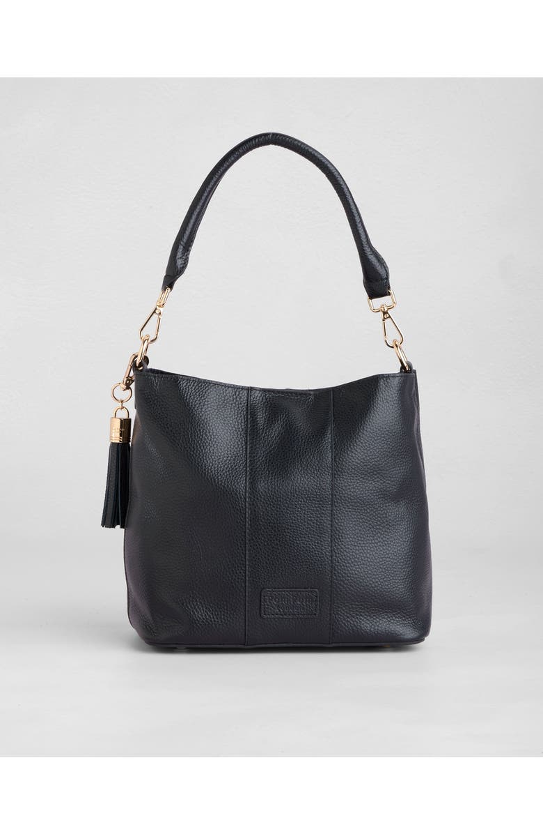 Pom Pom London Lambeth Bag, Main, color, Black