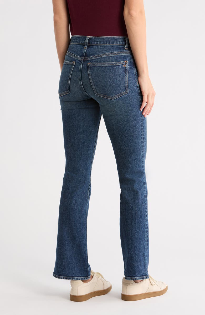Madewell Kickout Crop Flare Leg Jeans, Alternate, color, Gracelyn Wash