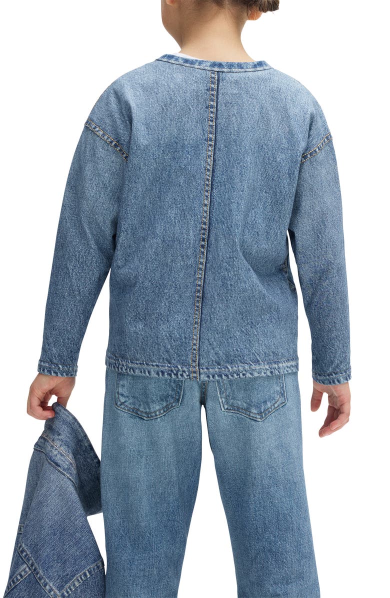 rag & bone Kids' Mini Miramar French Terry T-Shirt, Alternate, color, Tessa