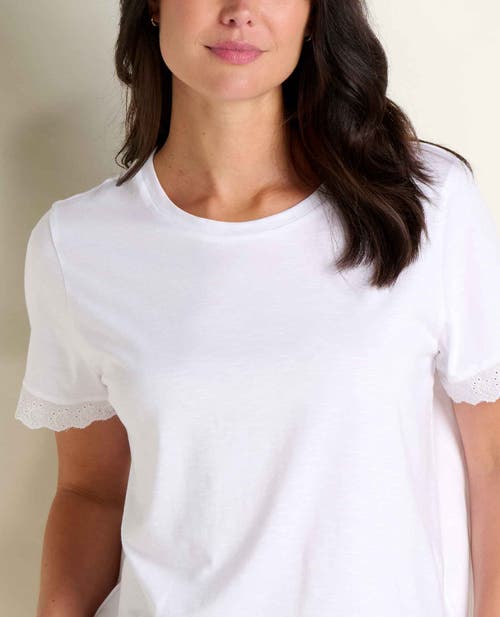 Toad And Co Toad & Co Clara Tee In White