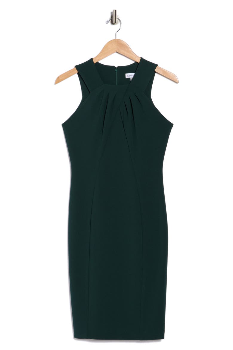Sleeveless Sheath Dress, Alternate, color, MALACHITE