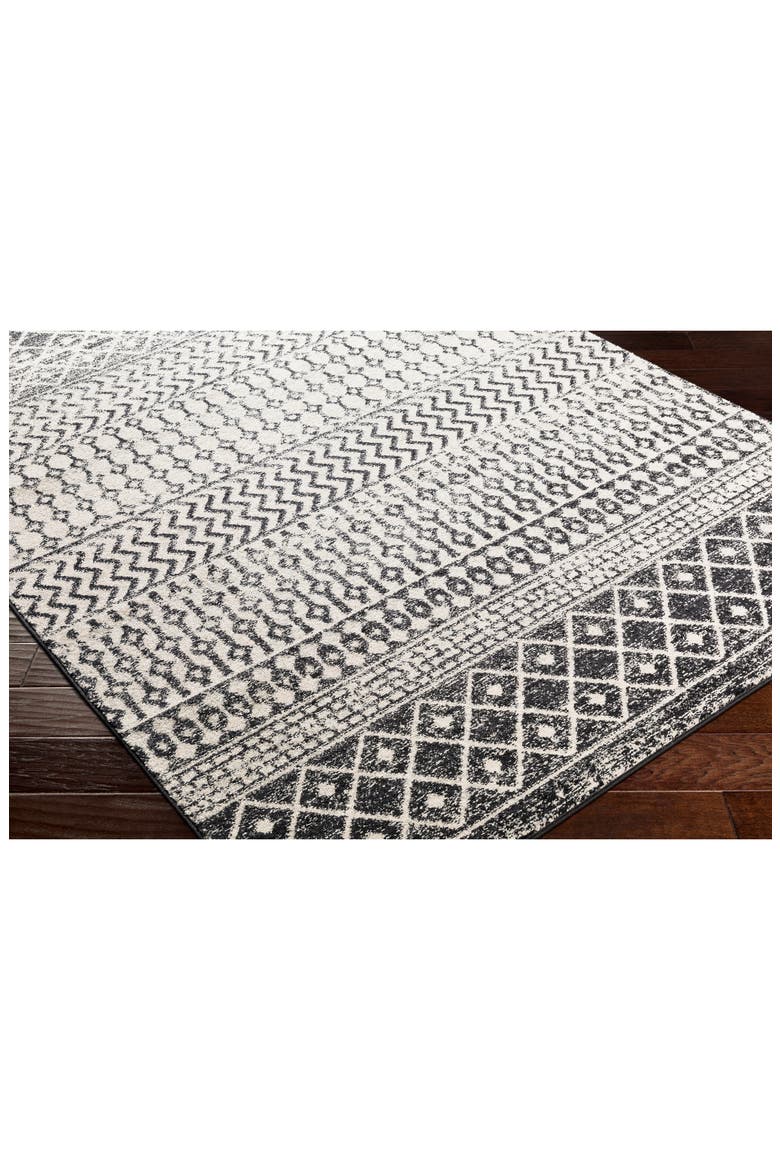 Elaziz Area Rug, Alternate, color, BLACK
