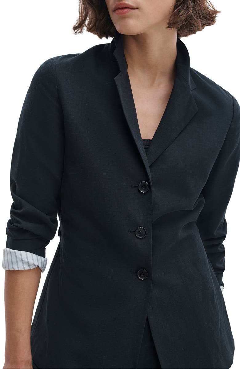 rag & bone Chappell Blazer, Alternate, color, Black