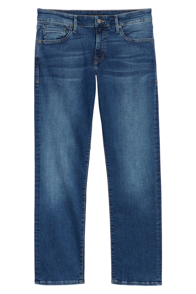 Matt Relaxed Straight Leg Jeans, Alternate, color, MID BRUSHED CASHMERE
