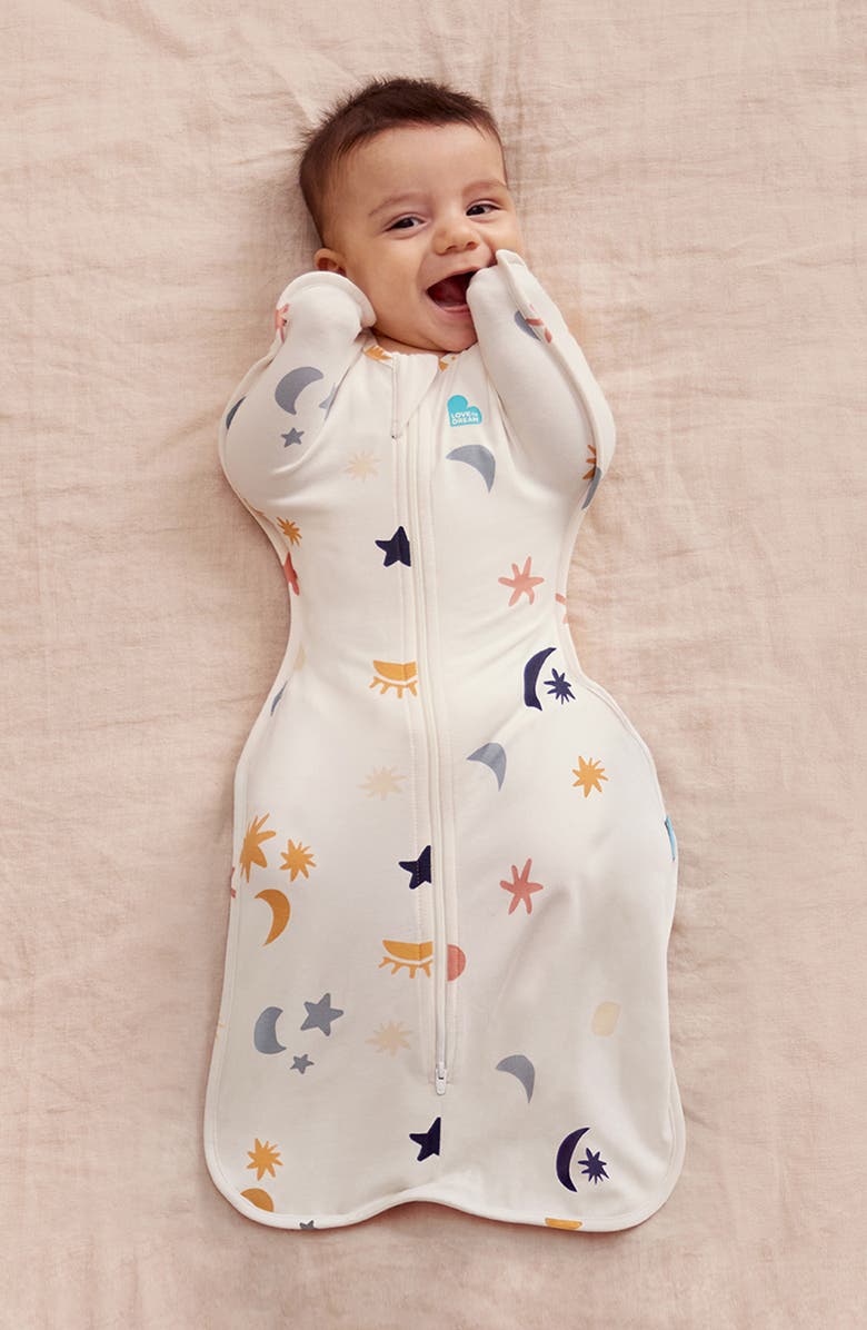 LOVE TO DREAM Swaddle Up<sup>™</sup> 1.0 TOG Organic Stretch Cotton Swaddle, Alternate, color, Lunar