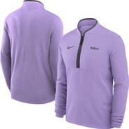 Nike Men's Nike Lavender Kansas State Wildcats Basketball Victory Dri-FIT Half-Zip Pullover