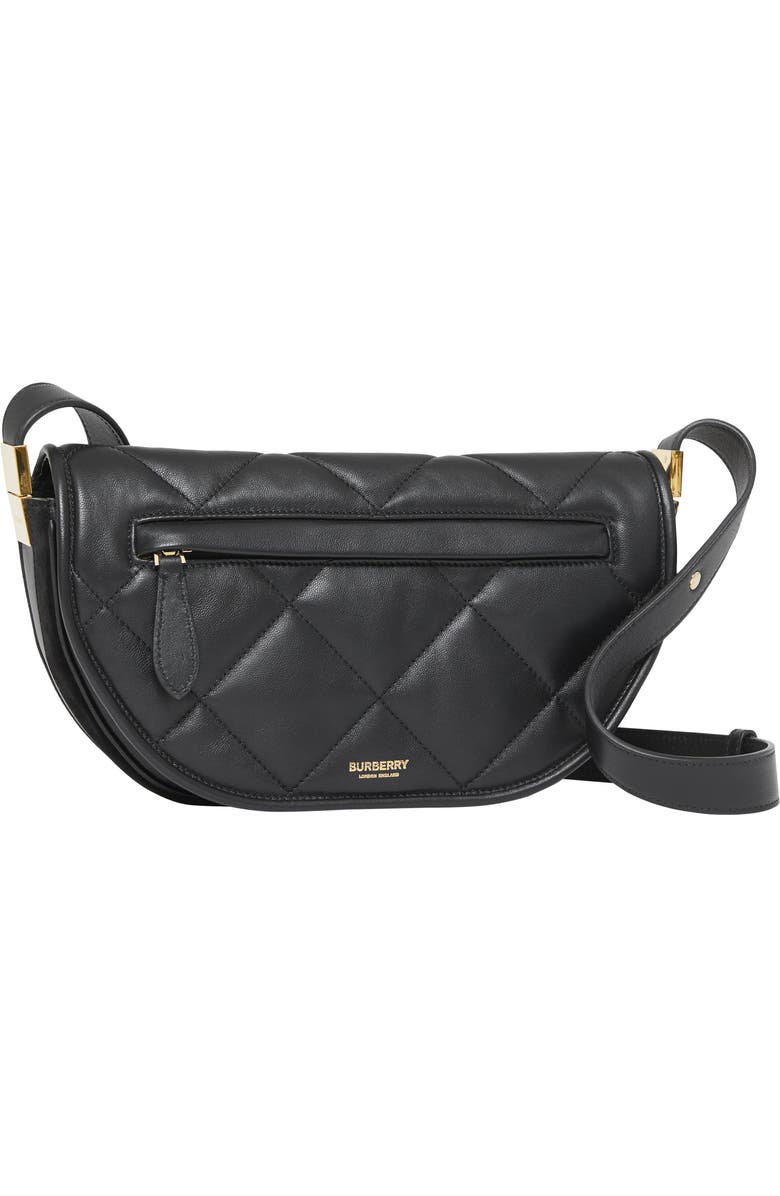 Burberry Small Olympia Diamond Quilted Leather Bag, Main, color,