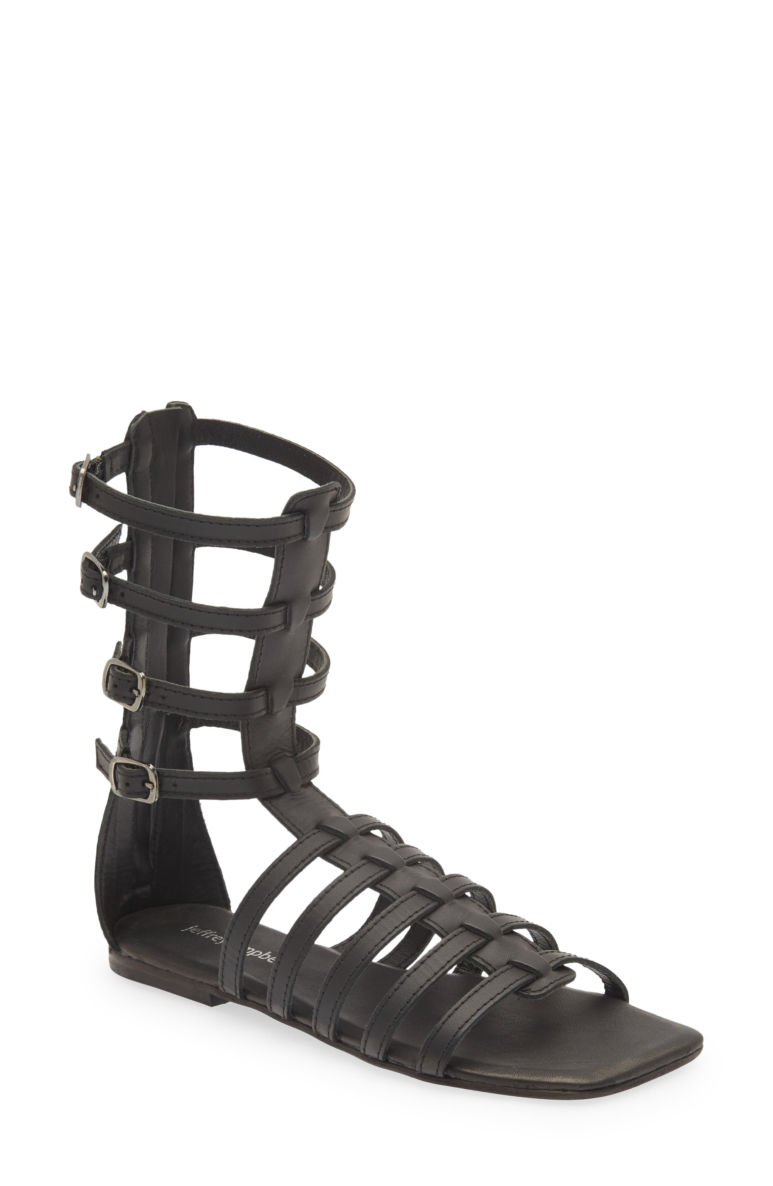 Jeffrey Campbell Top 2 Gladiator Sandal, Main, color, 