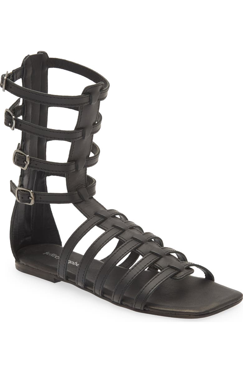 Jeffrey Campbell Top 2 Gladiator Sandal, Main, color,