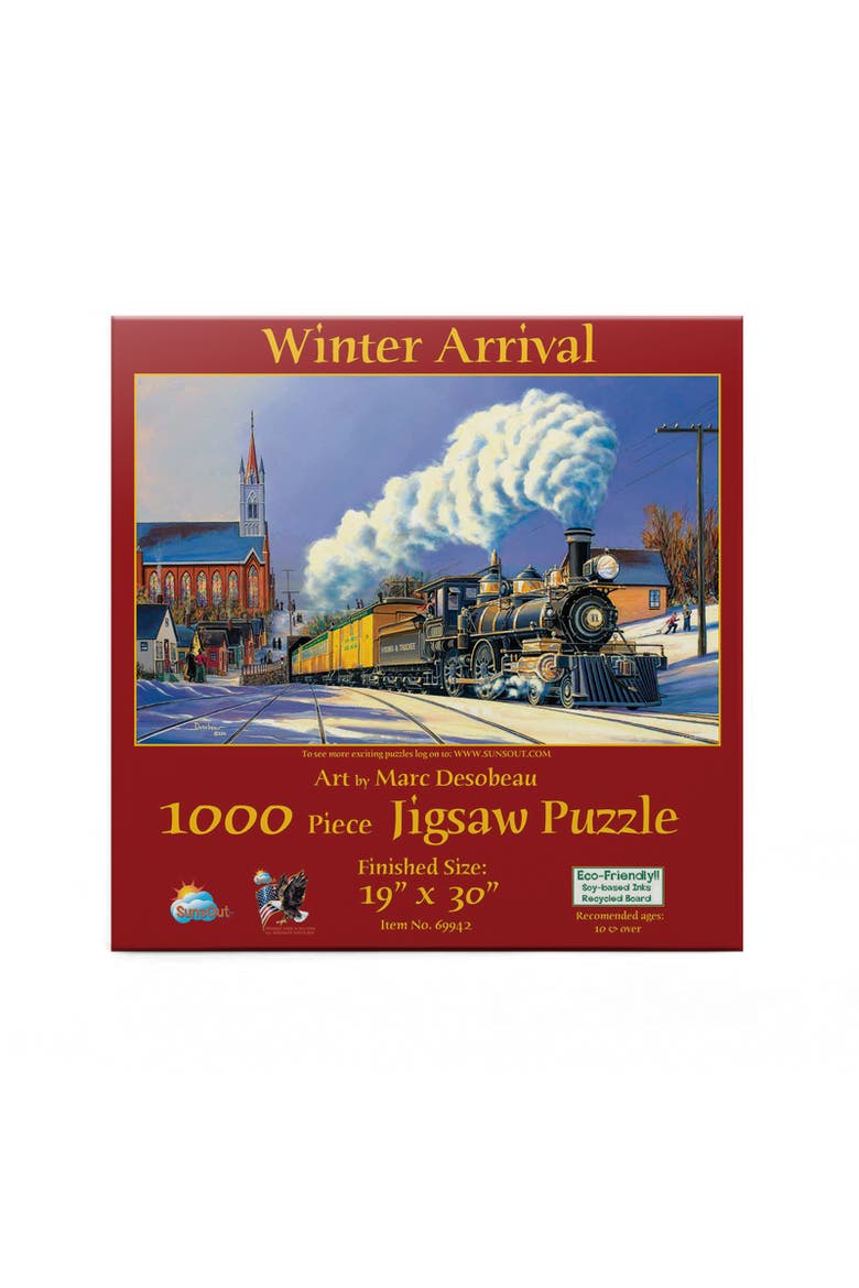 Winter Arrival 1000 piece Jigsaw Puzzle for Adults, Alternate, color, Multicolor