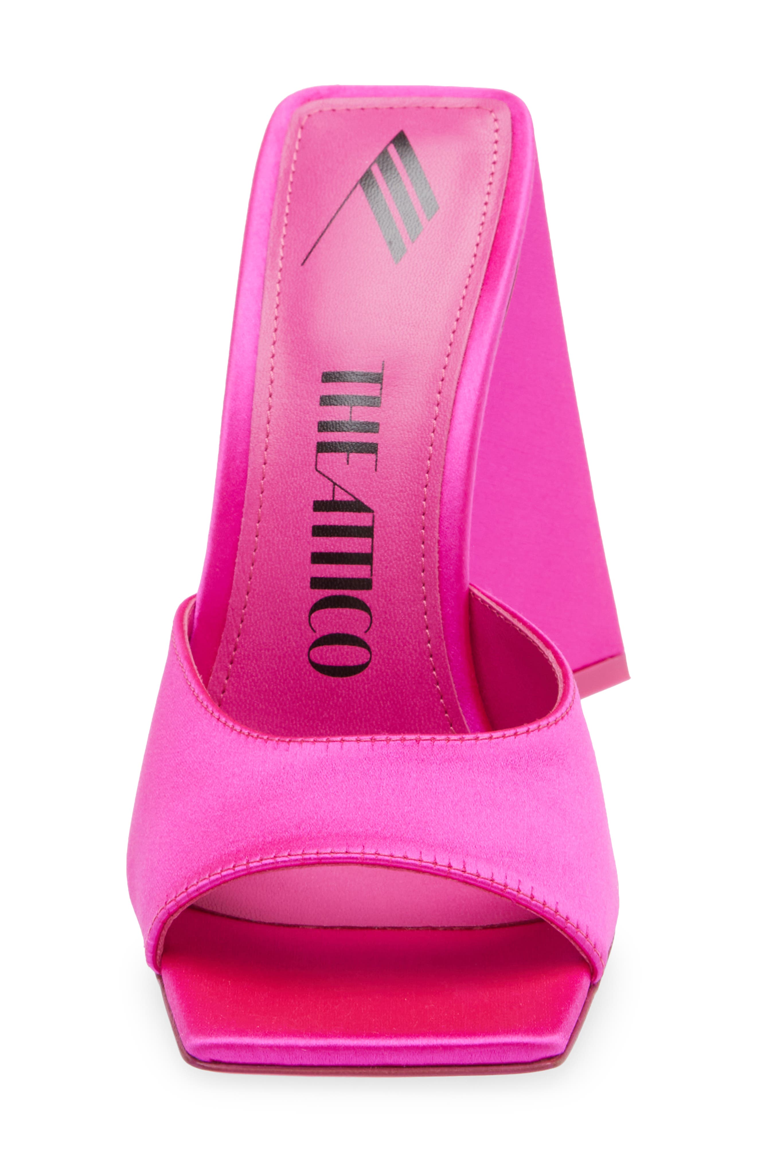 The Attico Devon Slide Sandal, Alternate, color, Fuchsia