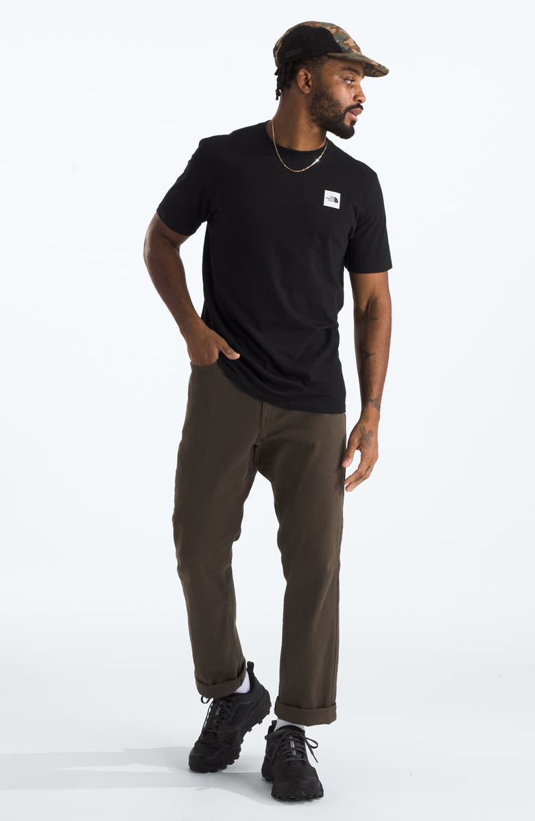 The North Face Box Logo Graphic T-Shirt, Alternate, color, 