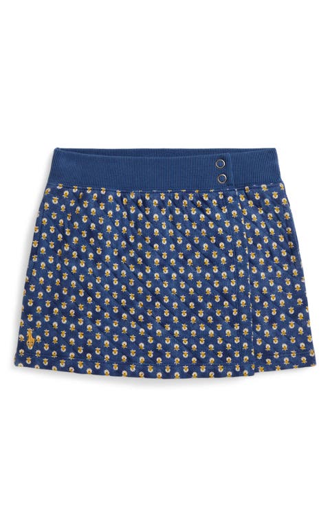 Kids' Quilted Jacquard Skirt
