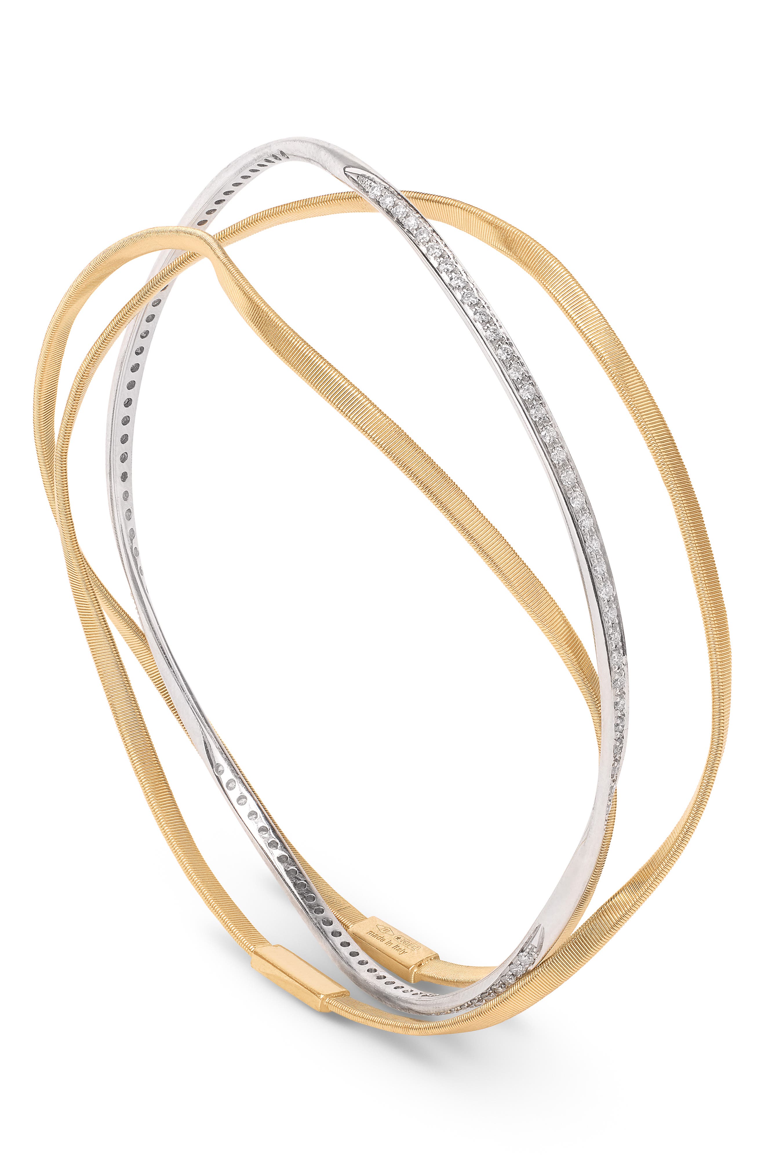 selected 18K TWO TONE GOLD/ DIAMOND