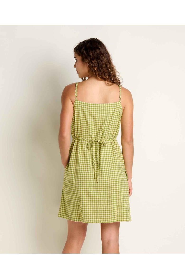 Taj Hemp Tank Dress, Alternate, color, Woodbine Pattern