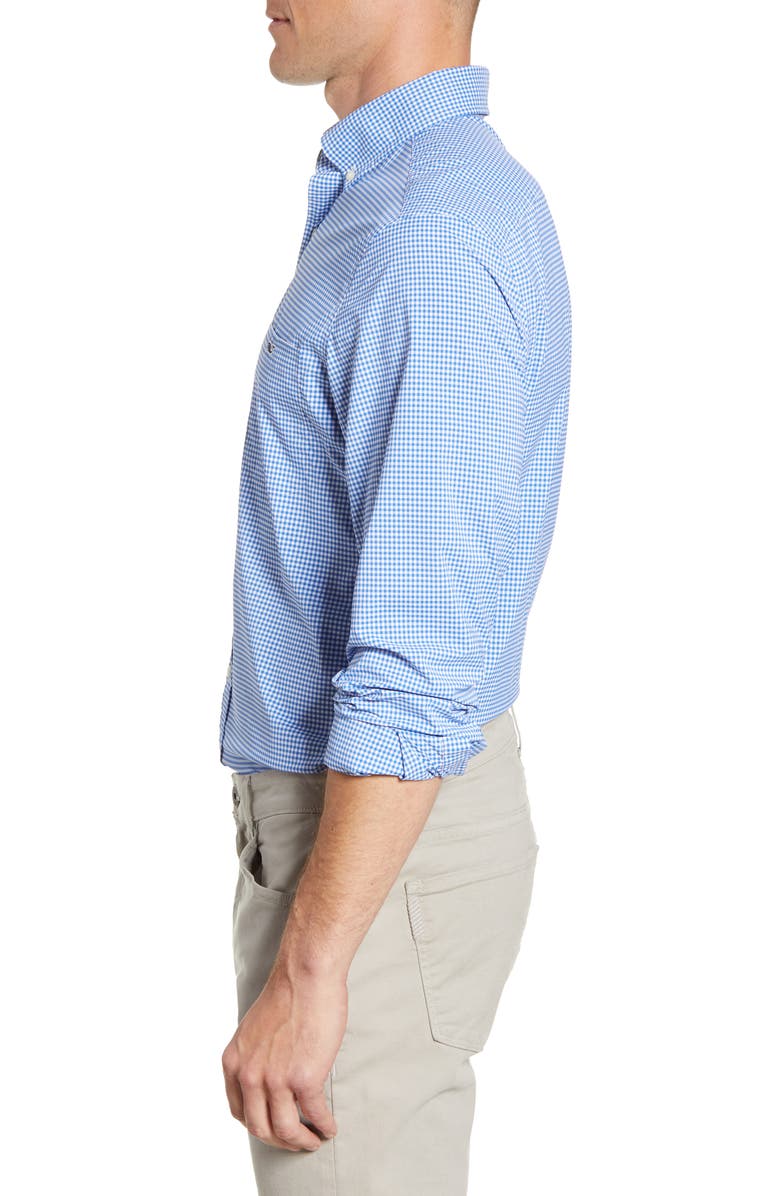 vineyard vines Tucker Classic Fit Check Button-Down Performance Shirt, Alternate, color,