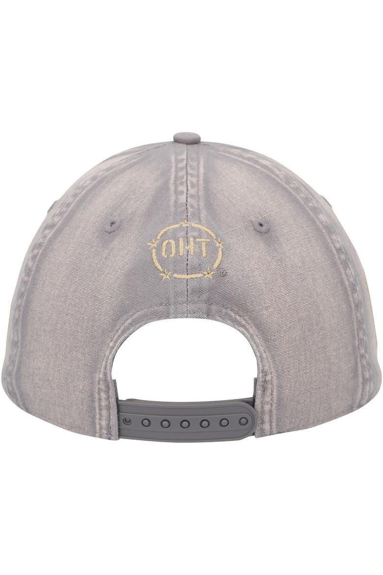 Men's Colosseum Gray Houston Cougars Operation Hat Trick Tailgate Adjustable Hat, Alternate, color, Gray