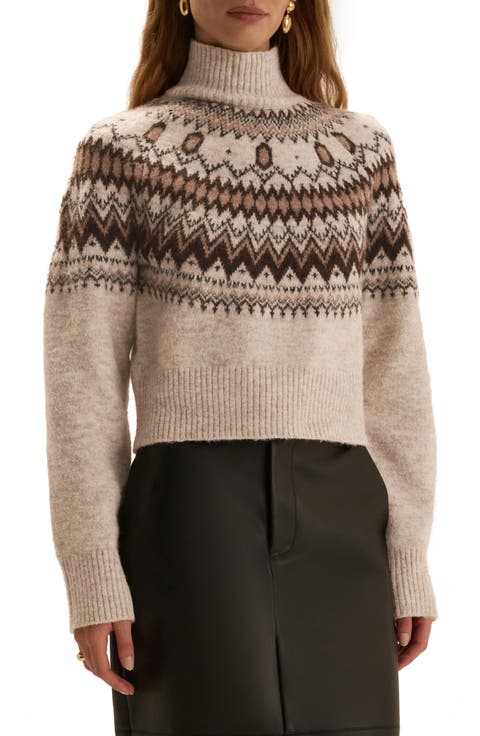 The Chalet Fair Isle Turtleneck Sweater