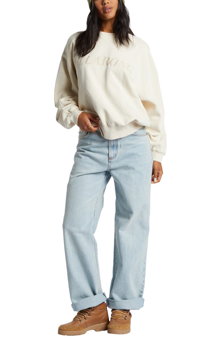 Billabong Palmin Kendal Crewneck Sweatshirt, Alternate, color,