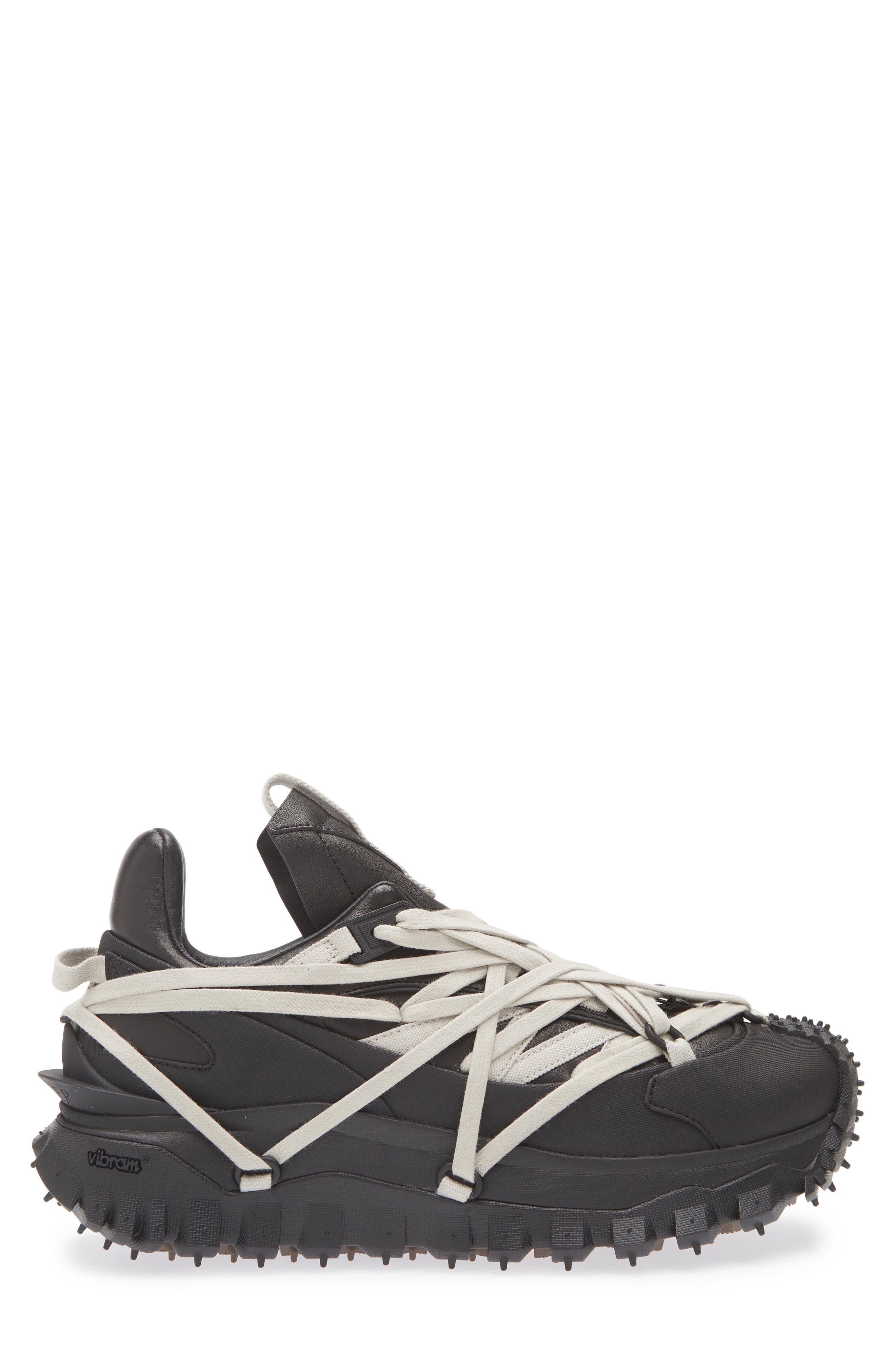 Moncler x Rick Owens Trailgrip Megalace Low Top Sneaker, Alternate, color, 