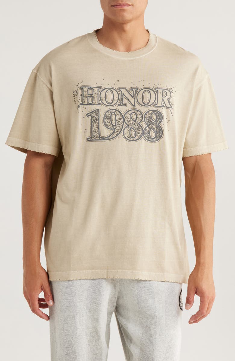 HONOR THE GIFT Concert Cotton Graphic T-Shirt, Main, color,