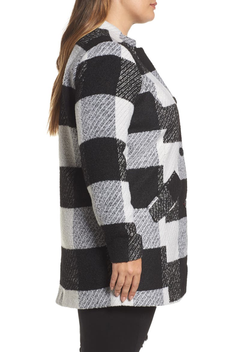 Check Jacket, Alternate, color, BLACK BEAUTY