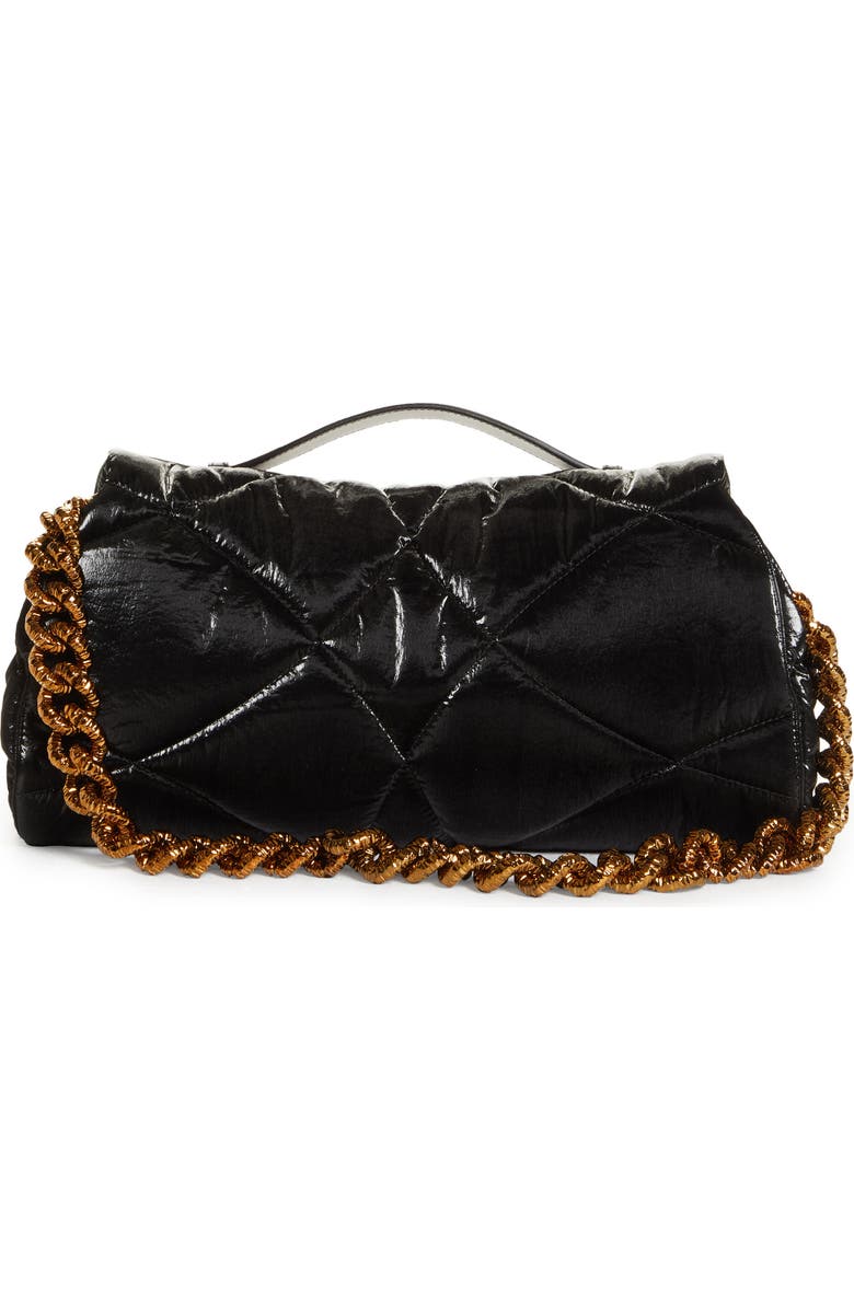 Dolce&Gabbana Devotion Quilted Shoulder Bag, Alternate, color,