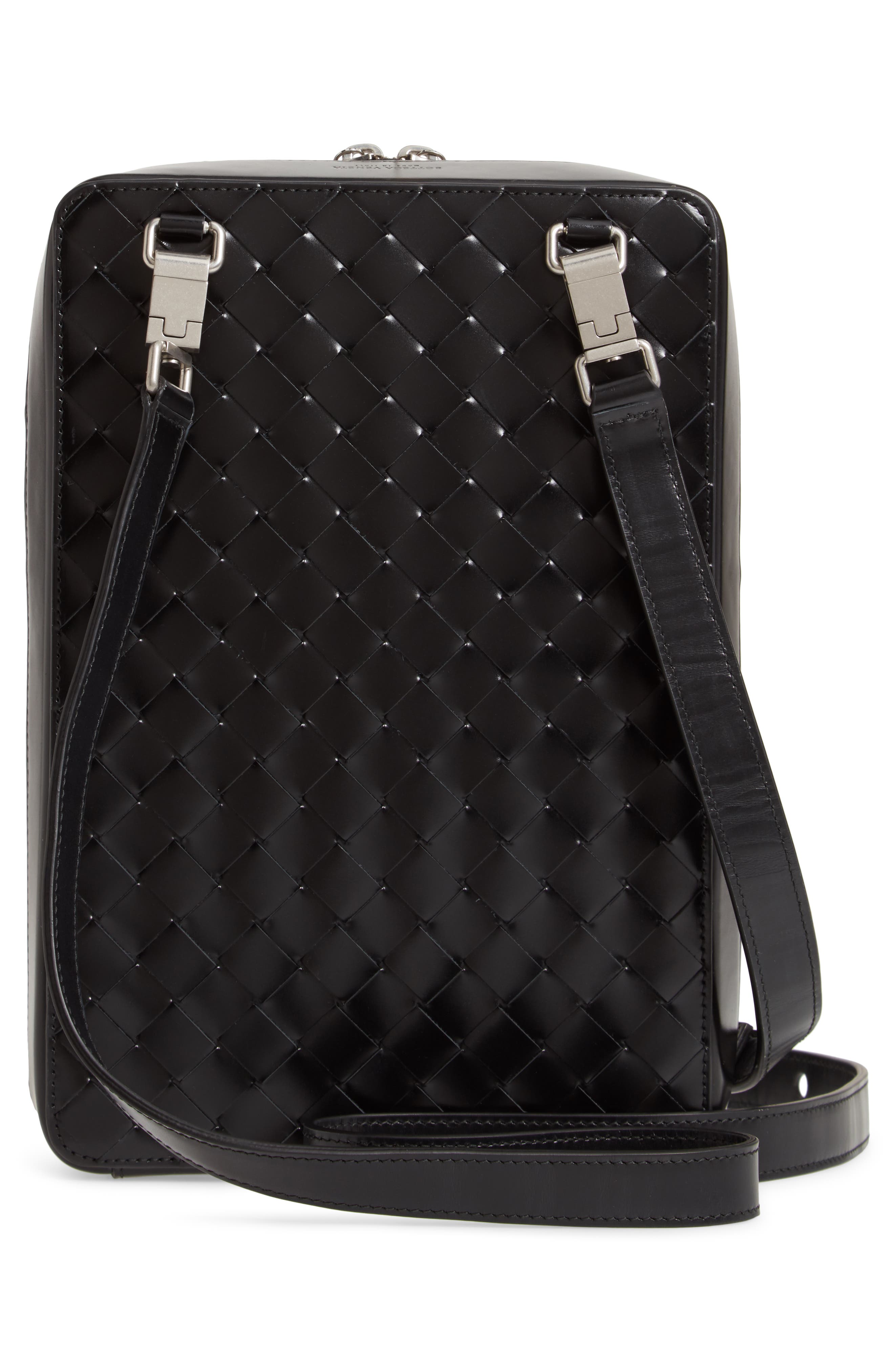 Bottega Veneta Intrecciato Maxi Woven Leather Belt Bag, Alternate, color, 