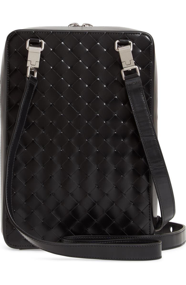 Bottega Veneta Intrecciato Maxi Woven Leather Belt Bag, Alternate, color,