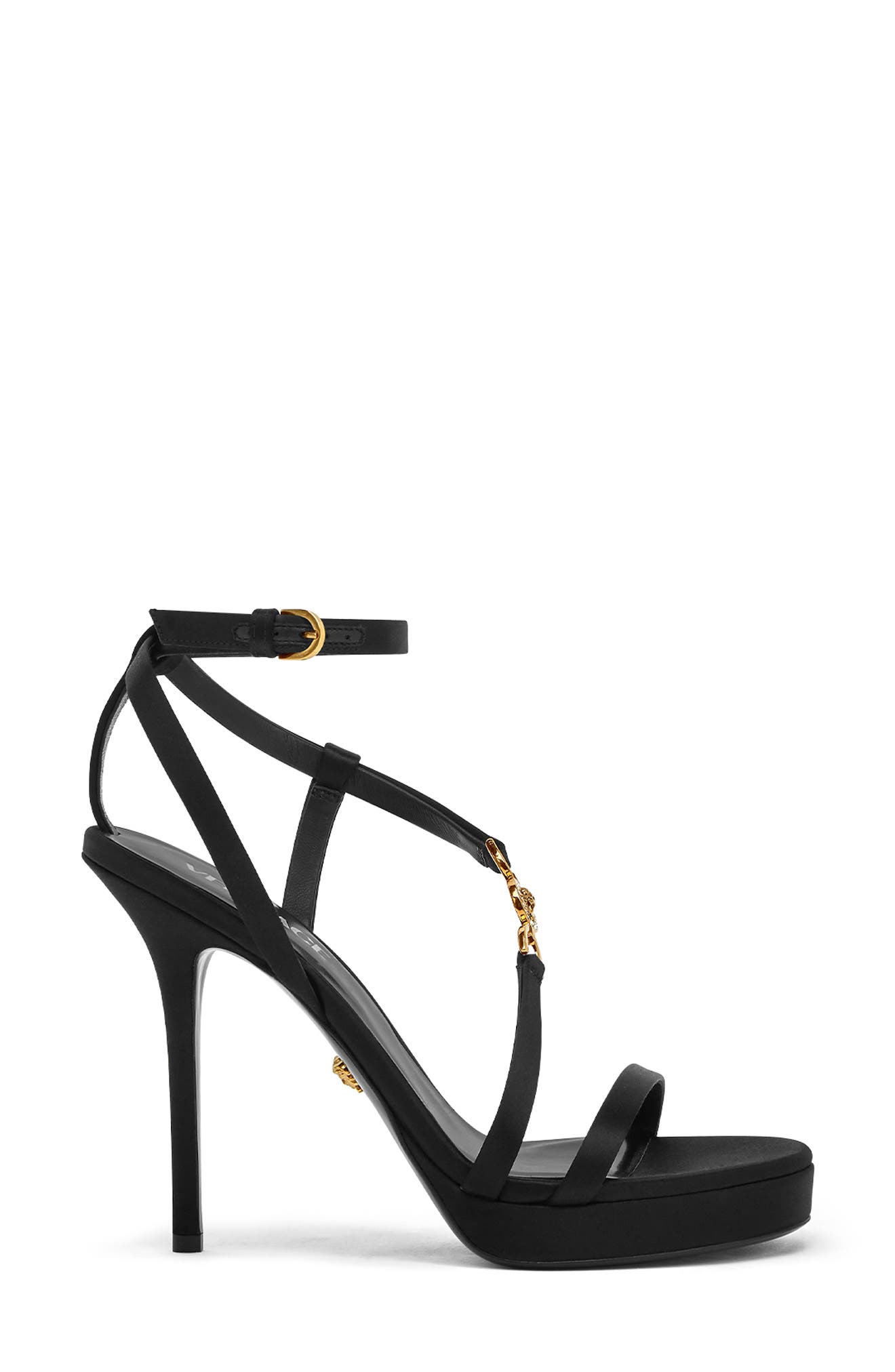 Versace Medusa '95 Platform Sandal, Alternate, color, 