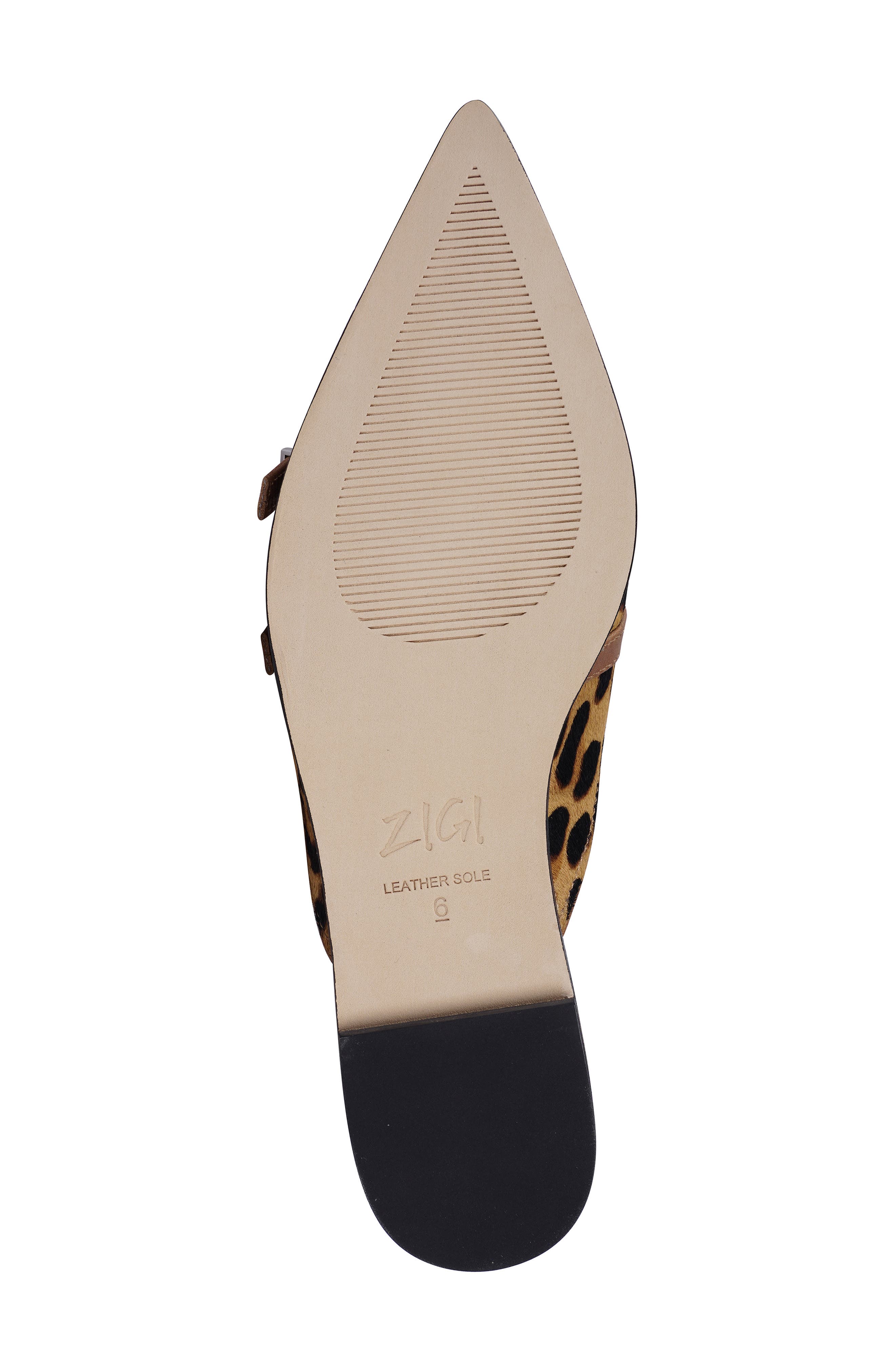 ZIGI Rous Genuine Calf Hair Mule, Alternate, color, Leopard Calf Hair