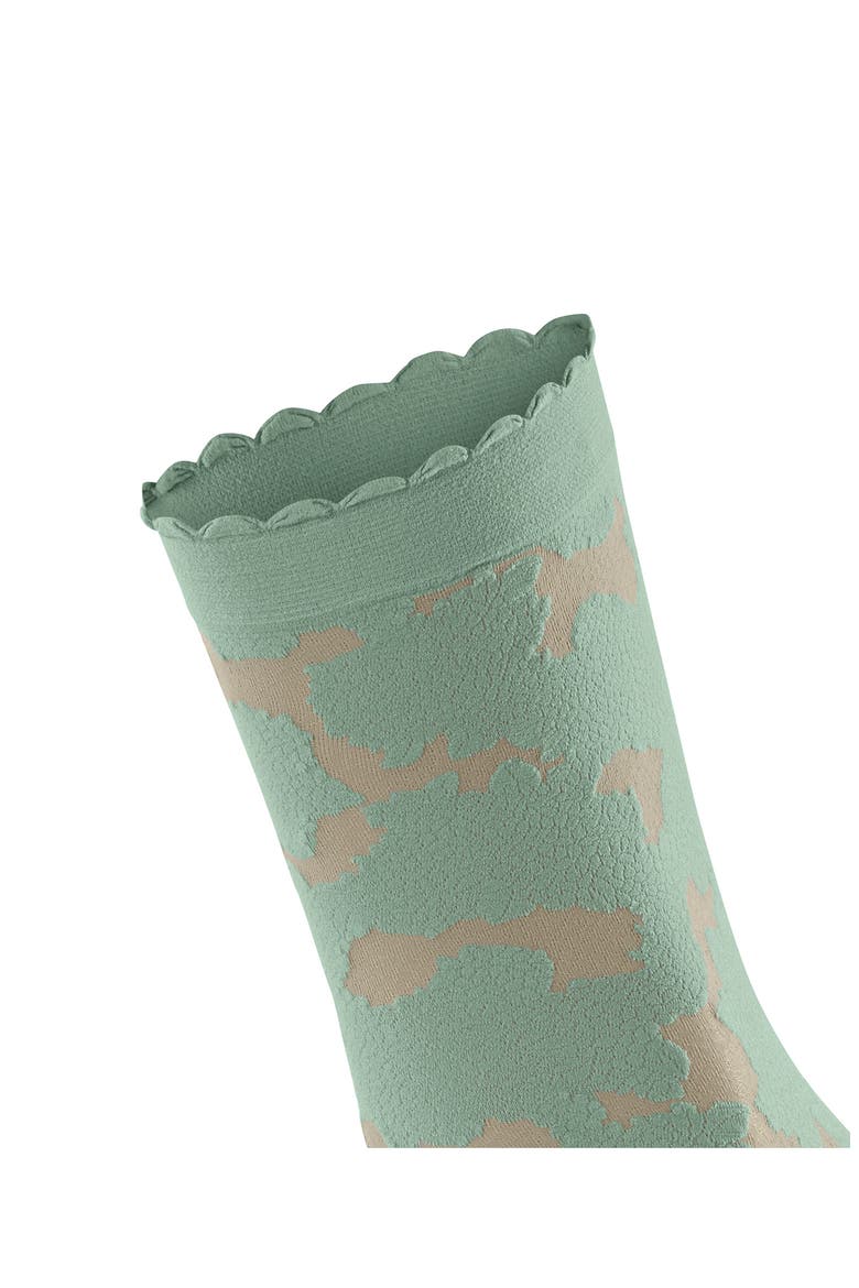 Hydrangea 20 Denier Dress Socks, Alternate, color, SAGE