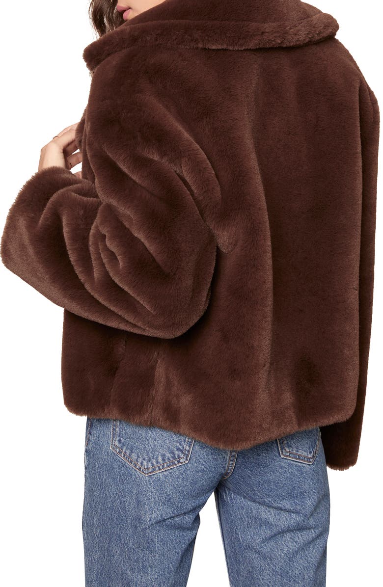 BB Dakota by Steve Madden BB Dakota Big Time Faux Fur Jacket, Alternate, color, 