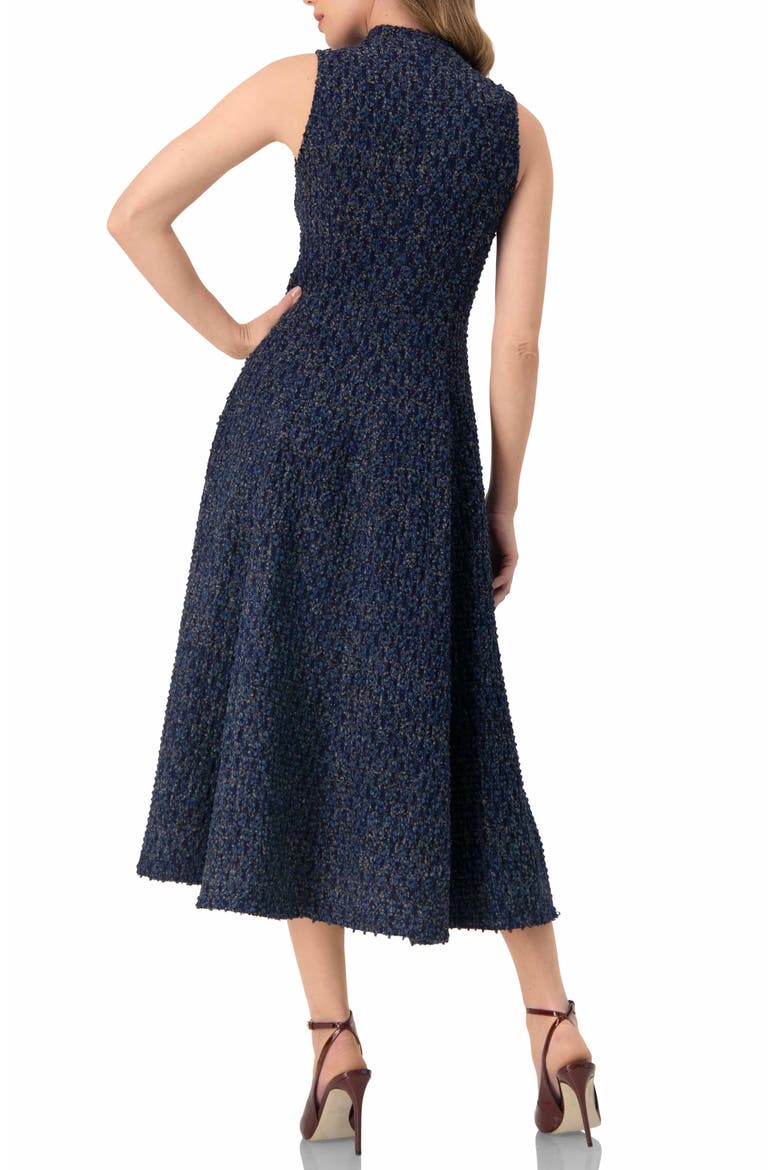 Sleeveless Wide Maxi Dress, Alternate, color, Navy Blue